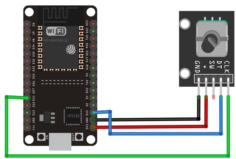 How To Connect Optical Encoder With Esp32 Esp32 Wroom – NBKomputer